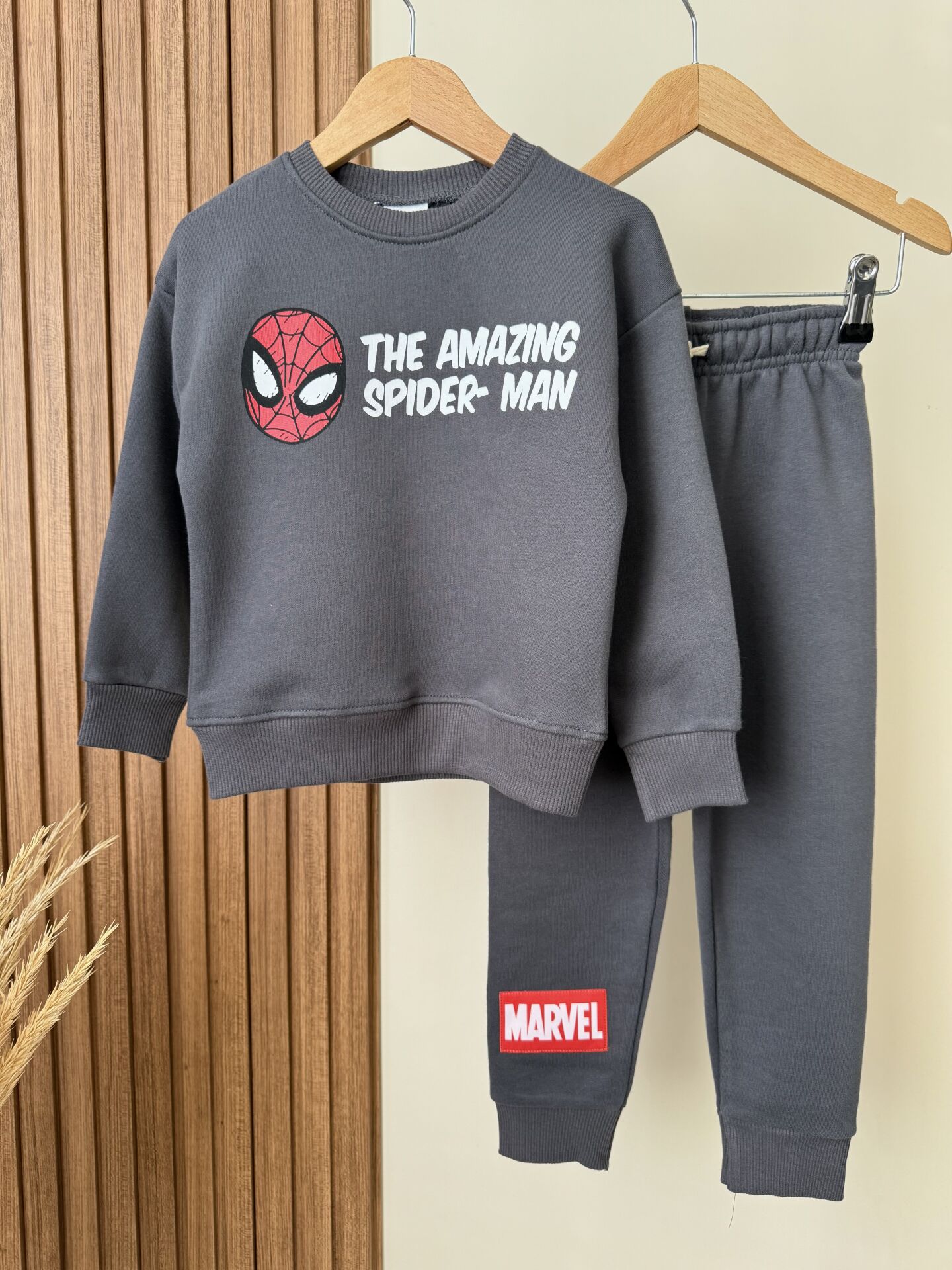 Spiderman Antrasit Takım