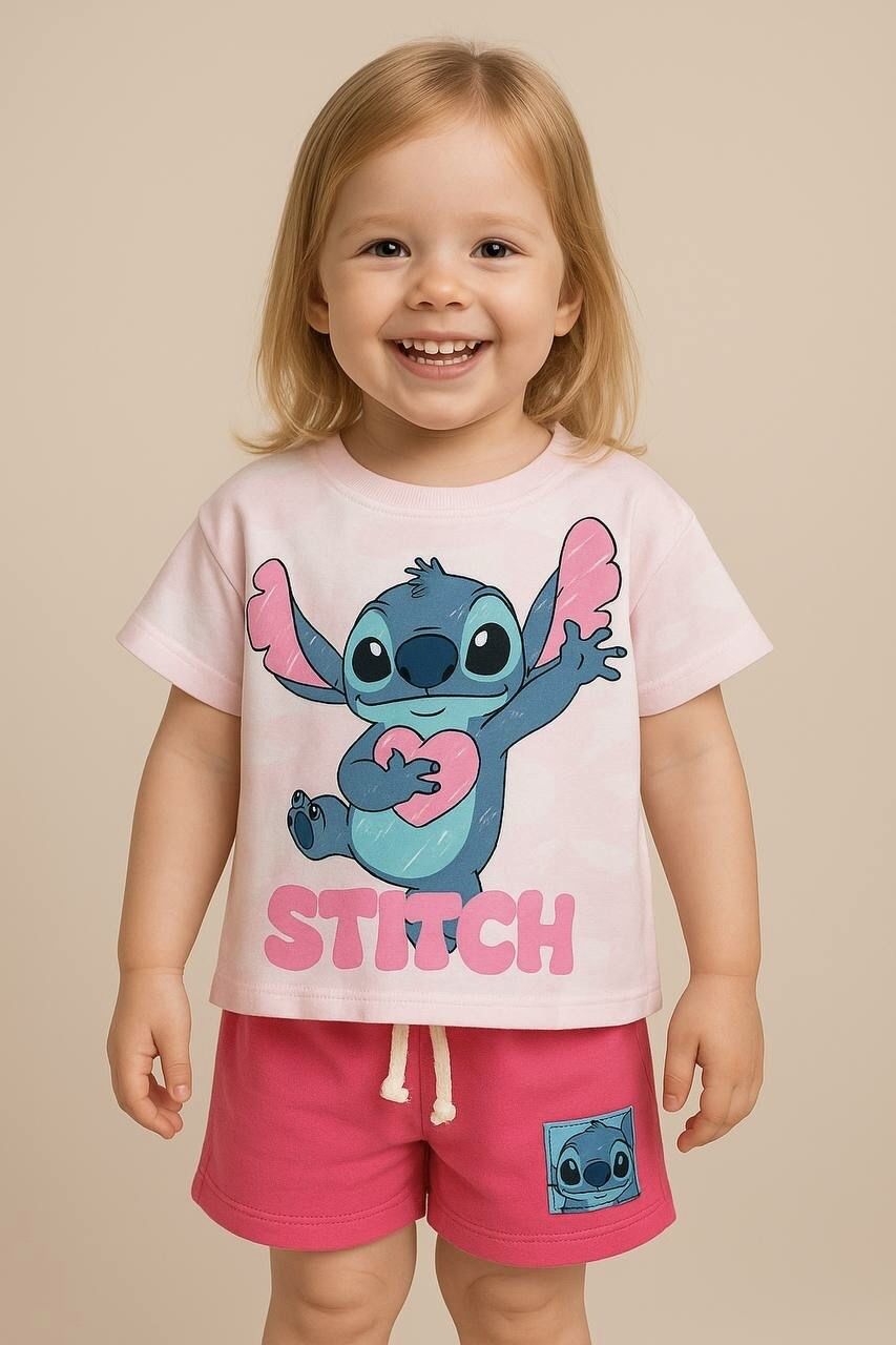 Stitch Pembe Takım