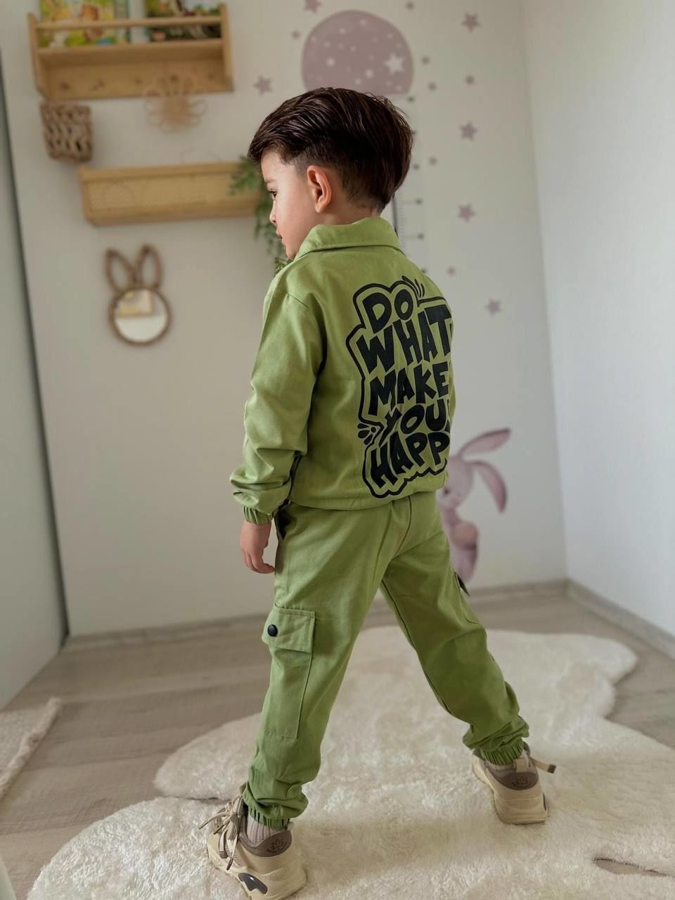 Gabardin Kumaş 3'lü Set
