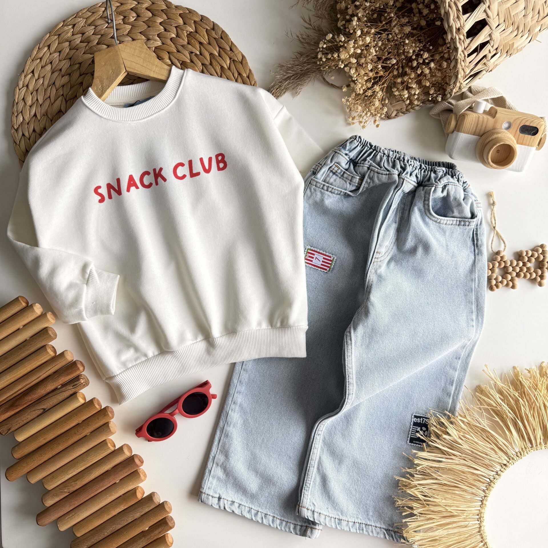 Laciel Paris Denim İkili Takım