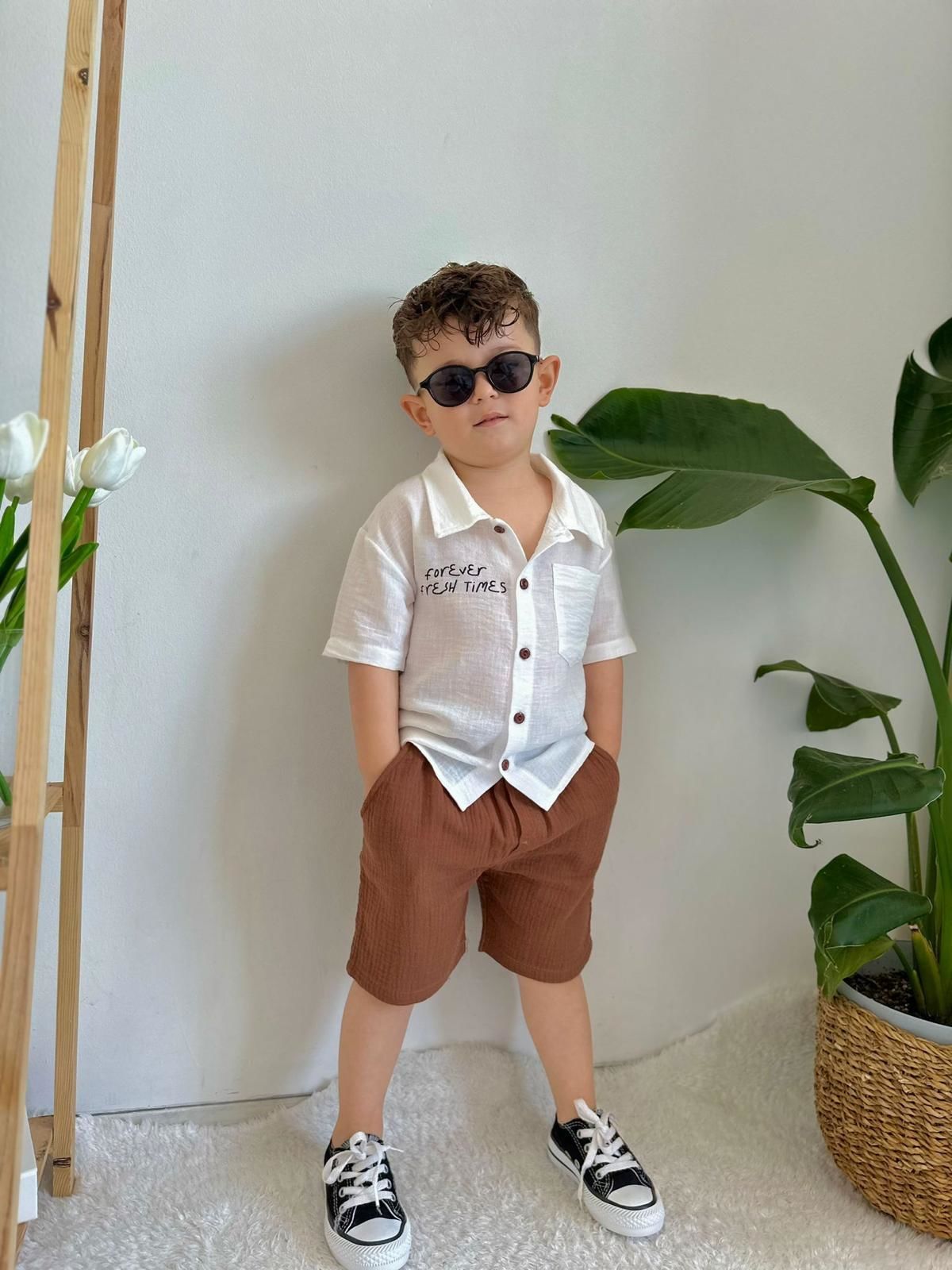 Beyaz Müslin Takım