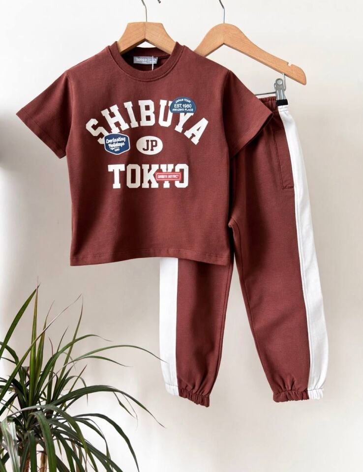 Kahverengi Tokyo Takım 5-6 YAŞ