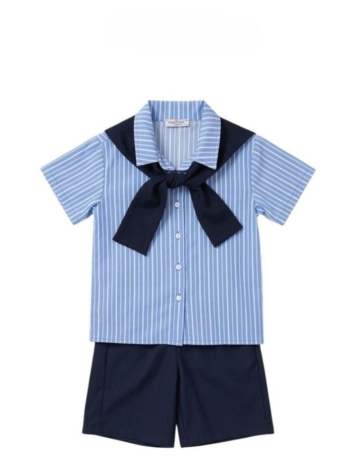 Kardeş Kombini Çizgili Takım 7-8 YAŞ