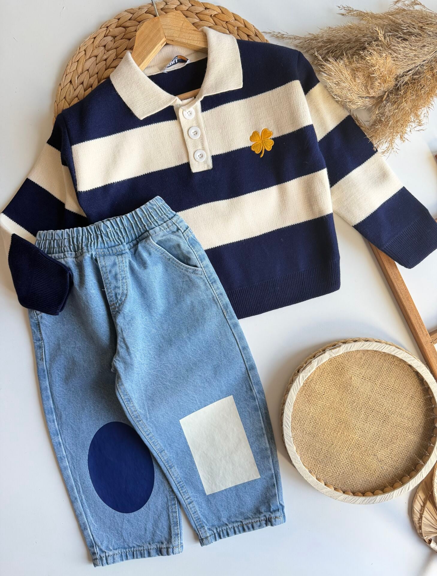 Triko Denim Takım 9-10 YAŞ