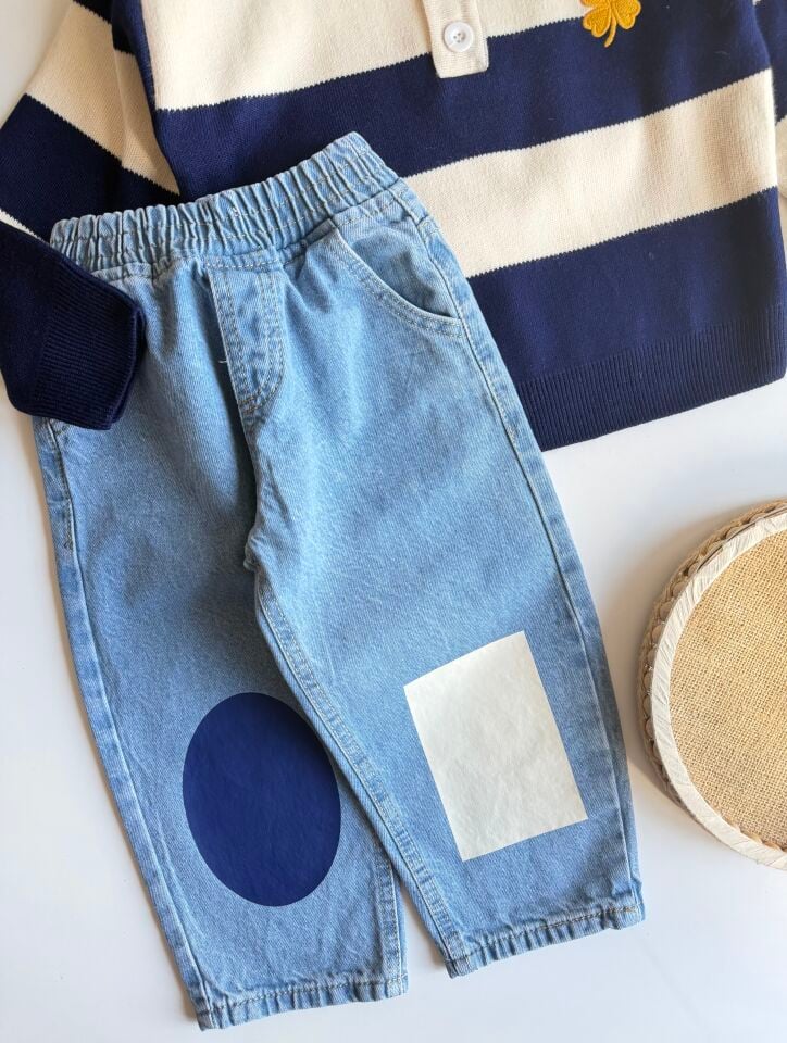 Triko Denim Takım 9-10 YAŞ