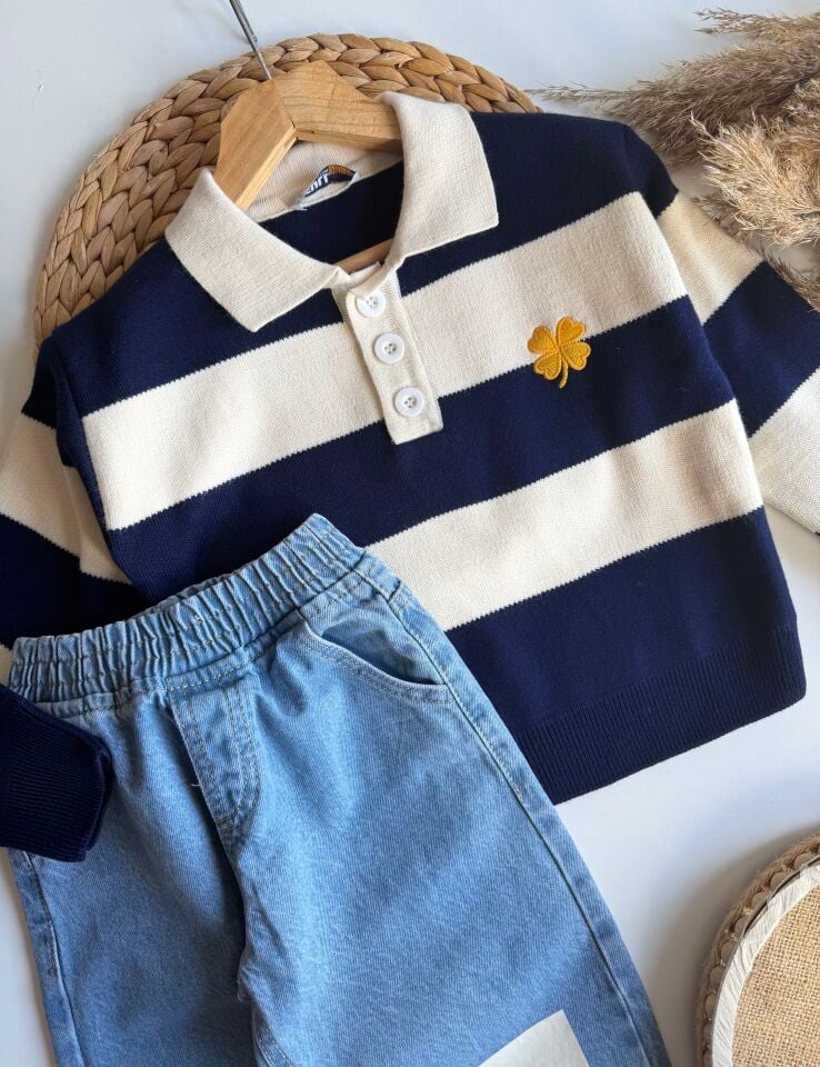 Triko Denim Takım 9-10 YAŞ
