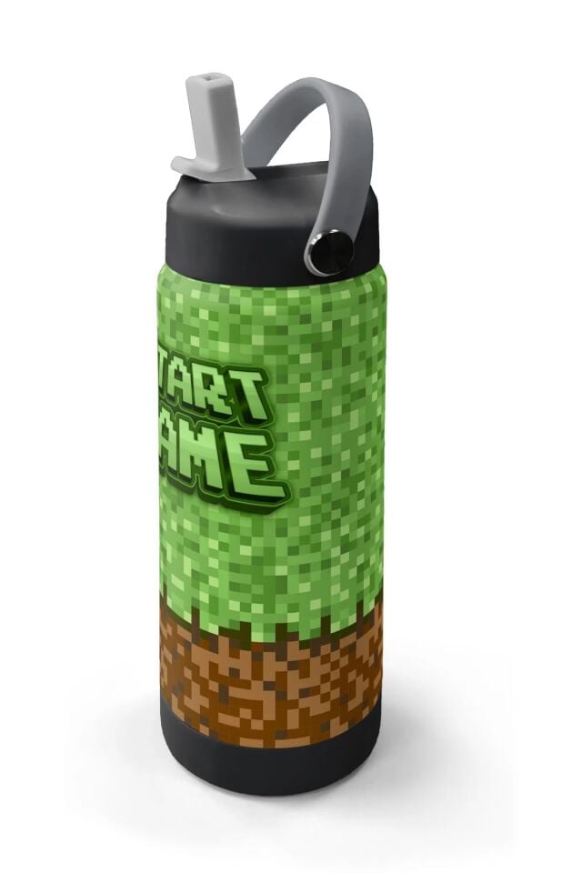 Coral High Craft Desenli Katlanır Ağızlıklı Çelik Termos 650 ml 38393 Adet