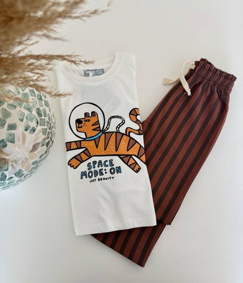 Animal Baskılı Takım 7-8 YAŞ