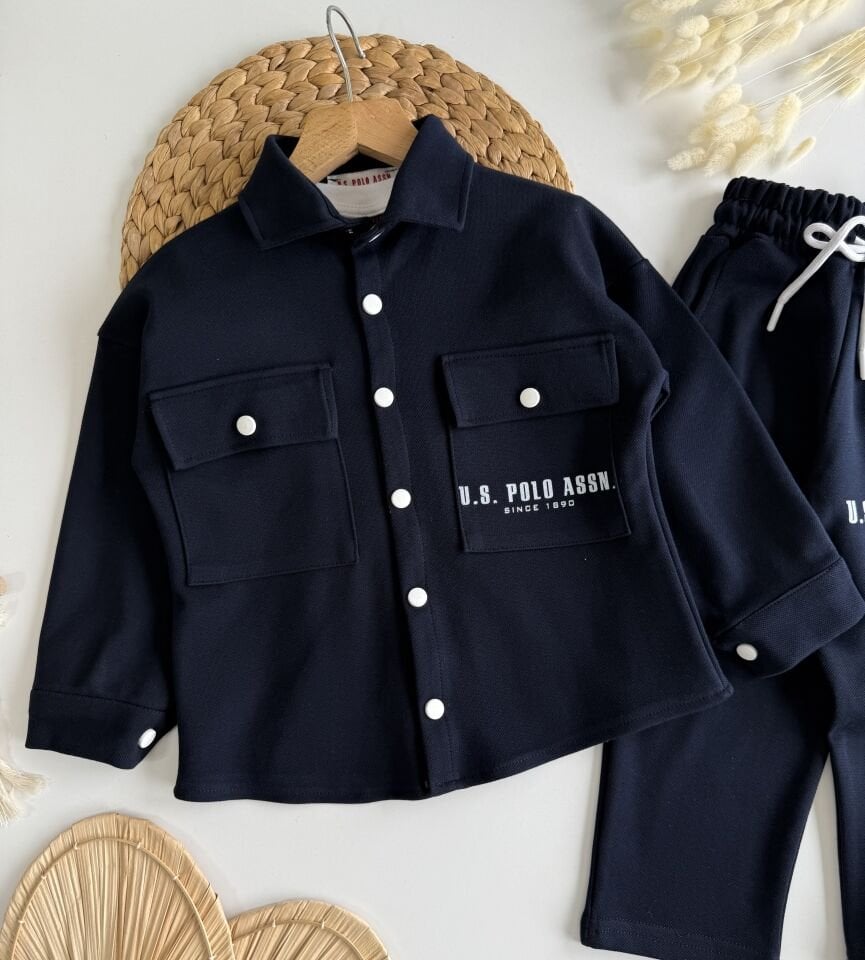 3'lü Lacivert Ceketli Takım 11-12 YAŞ