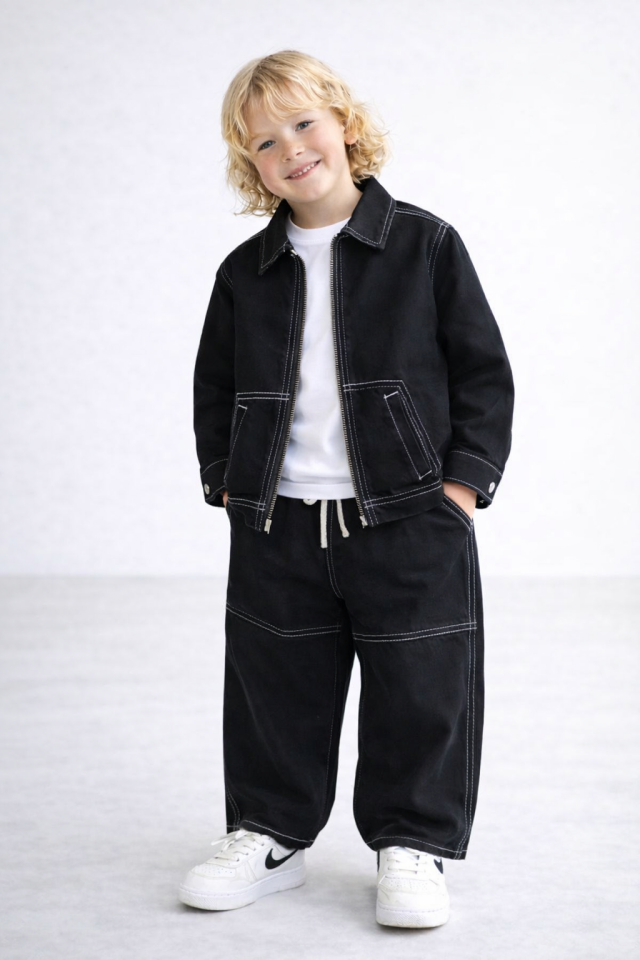 Denim Eskitme Takım 9-10 YAŞ