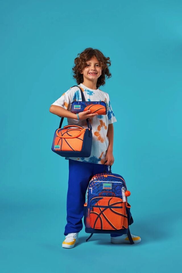 Coral High Kids Siyah Ninja Desenli 3’lü Okul Çanta Seti SET0123473 Adet