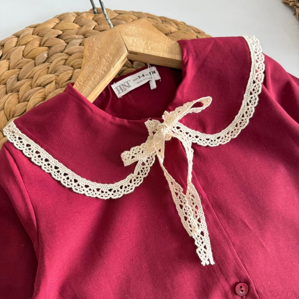 Bordo Etek Takım (toka hedıyelı) 7-8 YAŞ