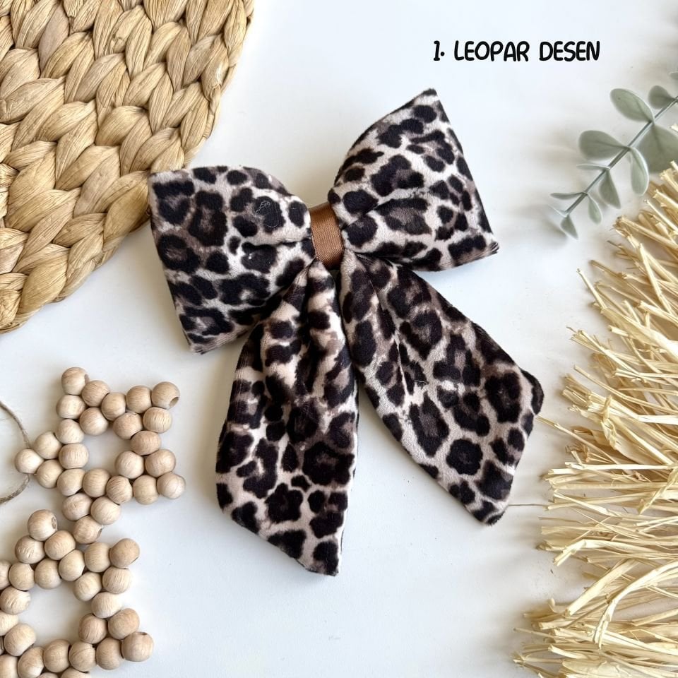 Leopar Desenli Fiyonk Toka 3. Leopar Desen