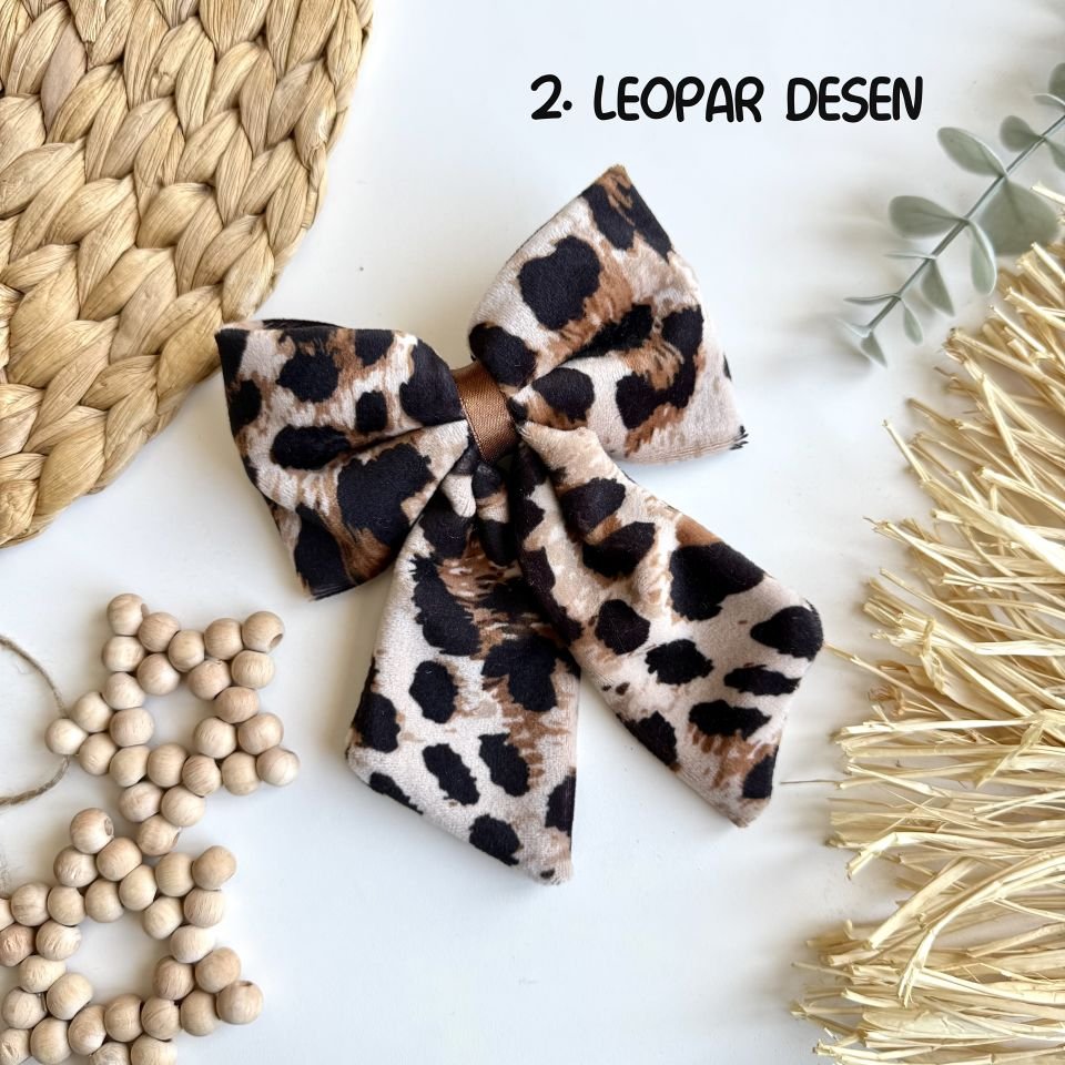 Leopar Desenli Fiyonk Toka 3. Leopar Desen