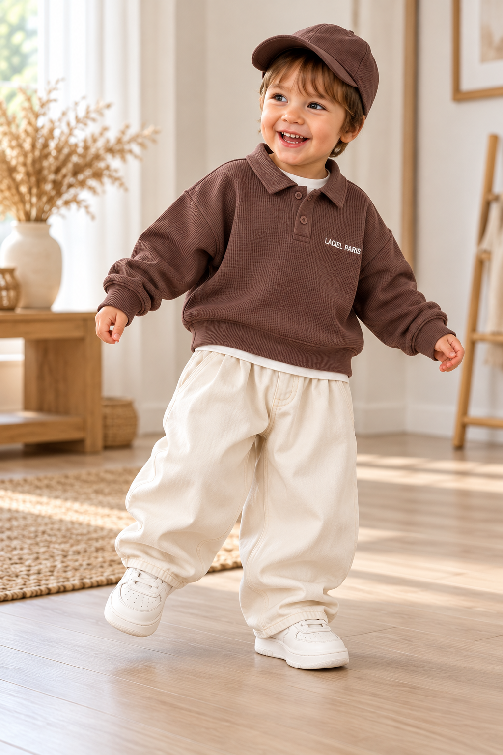 Polo Yaka Gofre Sweat 6-7 YAŞ