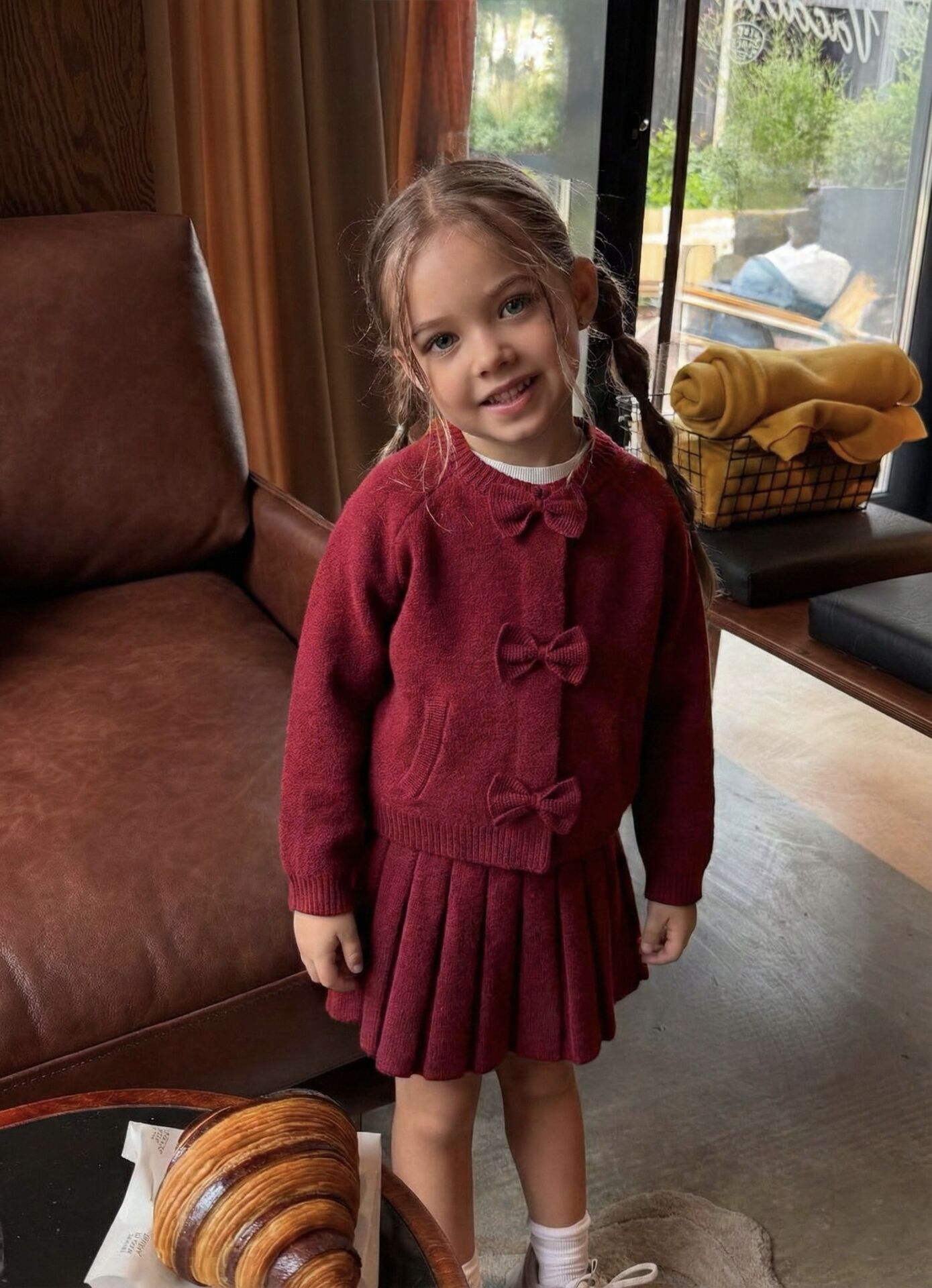 Triko Bordo Takım 3-4 YAŞ