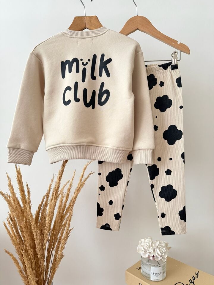 Milk Clup Baskılı Takım 7-8 YAŞ