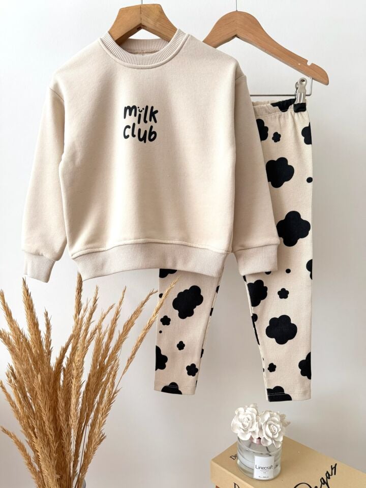 Milk Clup Baskılı Takım 7-8 YAŞ