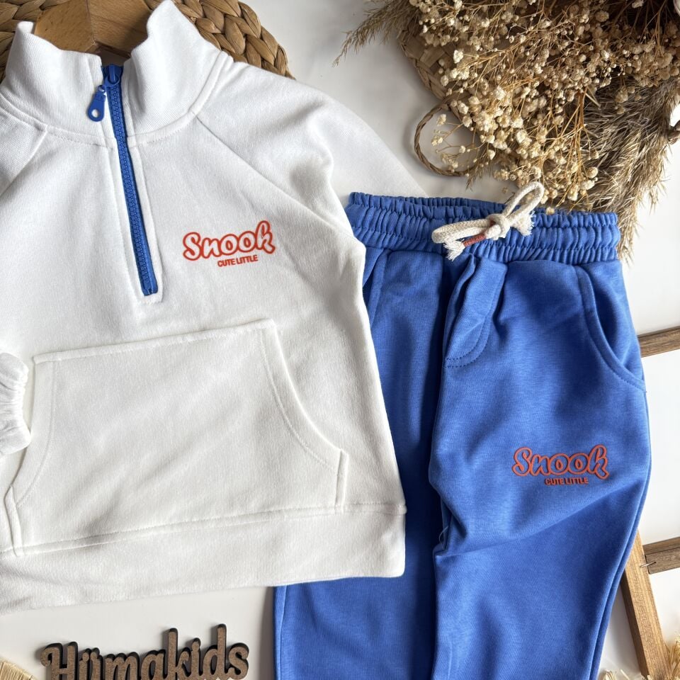 9 ay /4 yaş Bebe Fermuarlı Takım 9-12 AY