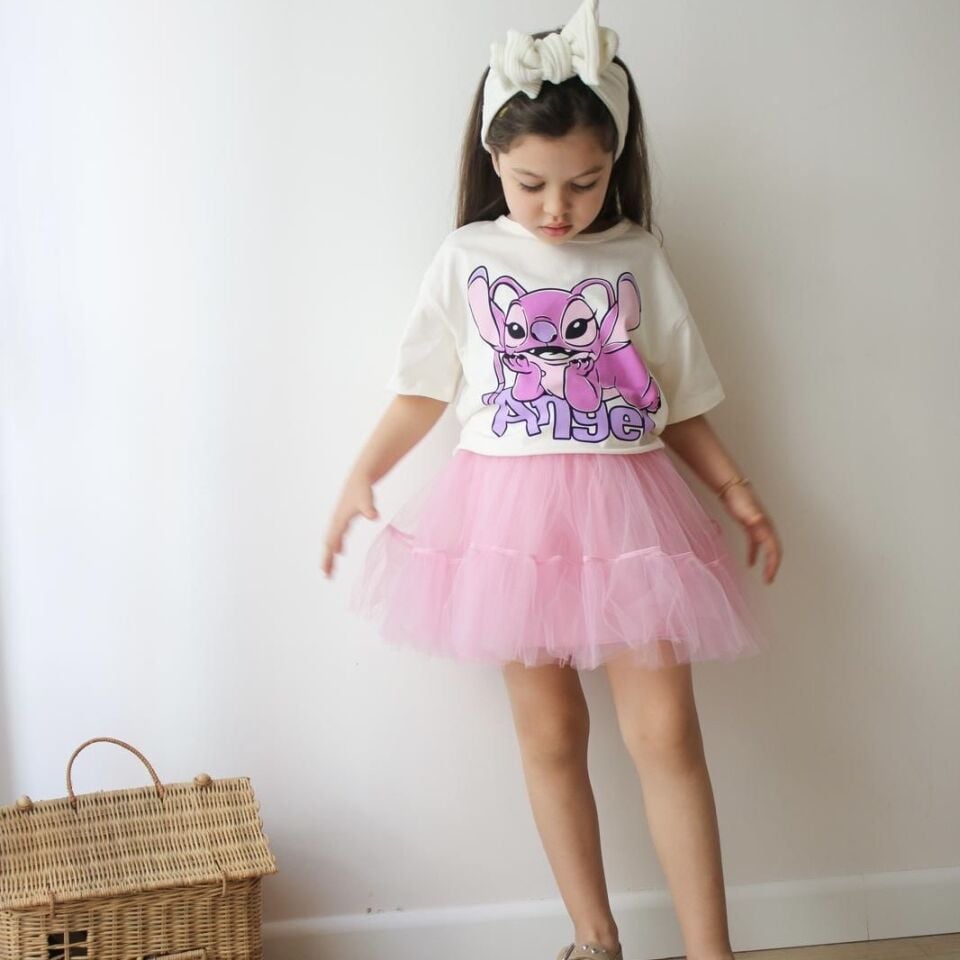 Tütü Etekli Stitch Takım