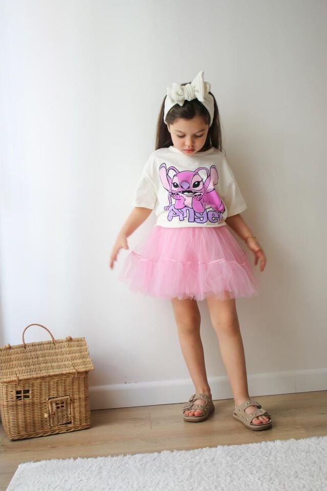 Tütü Etekli Stitch Takım
