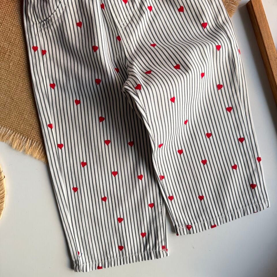 Kalpli Gabardin Pantolon 6-7 YAŞ