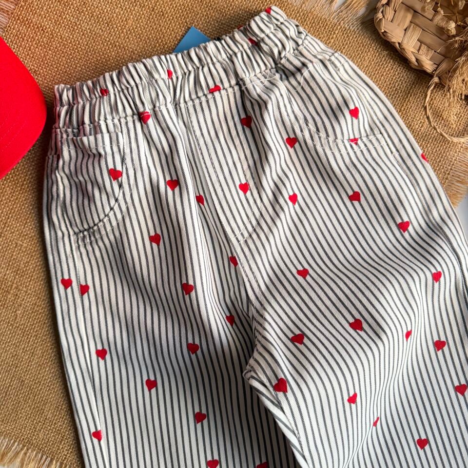 Kalpli Gabardin Pantolon 6-7 YAŞ