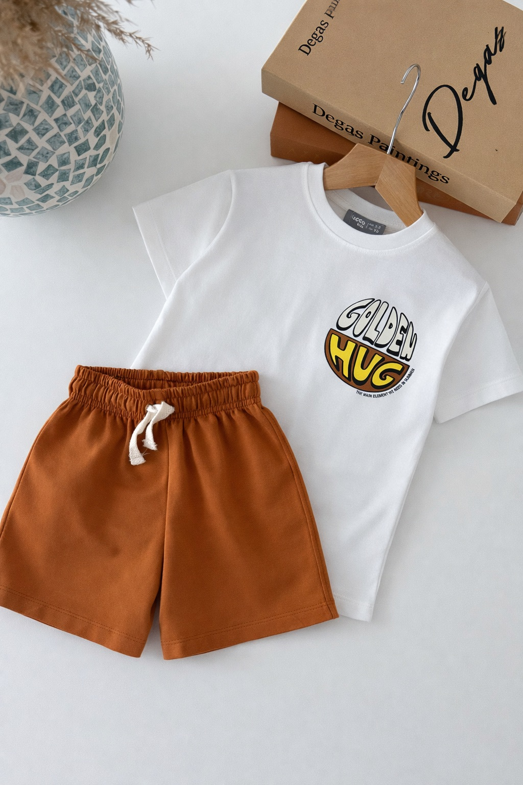 Golden Hug Baskılı Takım 7-8 YAŞ