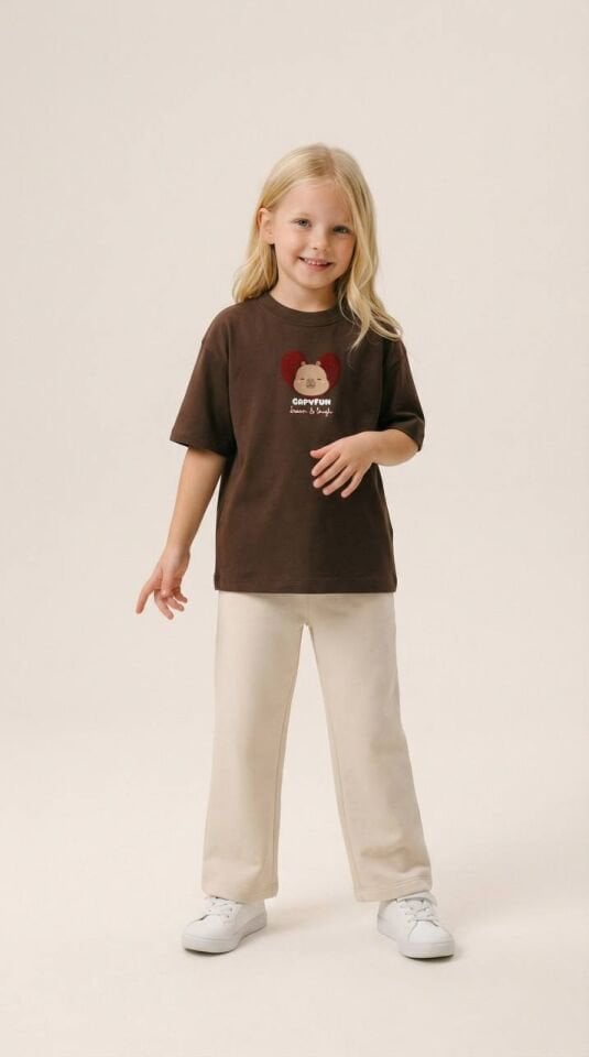 Capypara Baskılı Takım 5-6 YAŞ