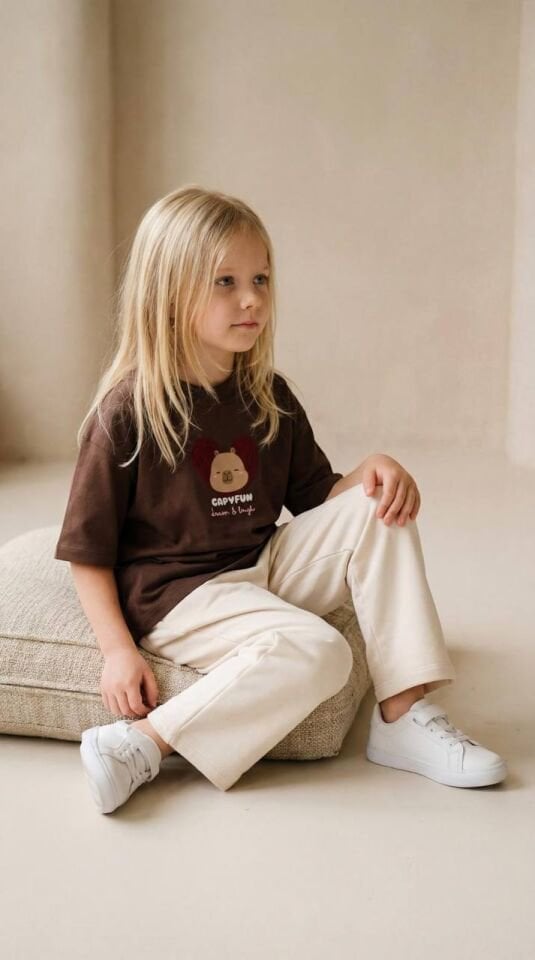 Capypara Baskılı Takım 7-8 YAŞ