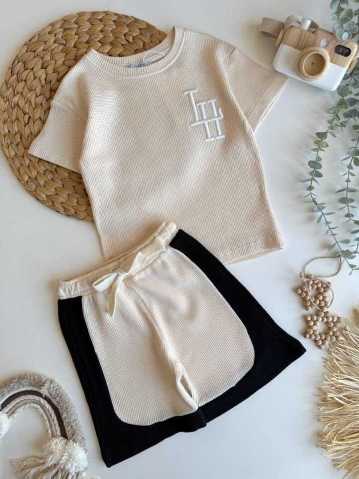 Krem Basic Gofre Takım