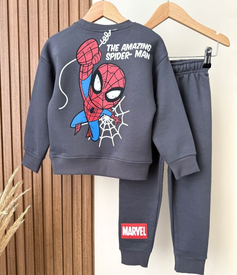 Spiderman Antrasit Takım