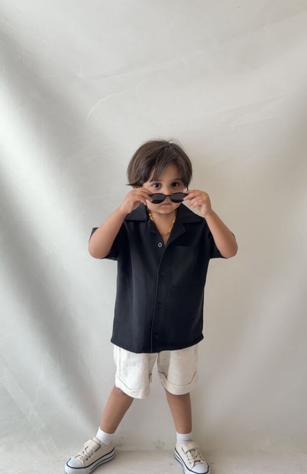 Modal Keten Siyah Takım 9-10 YAŞ