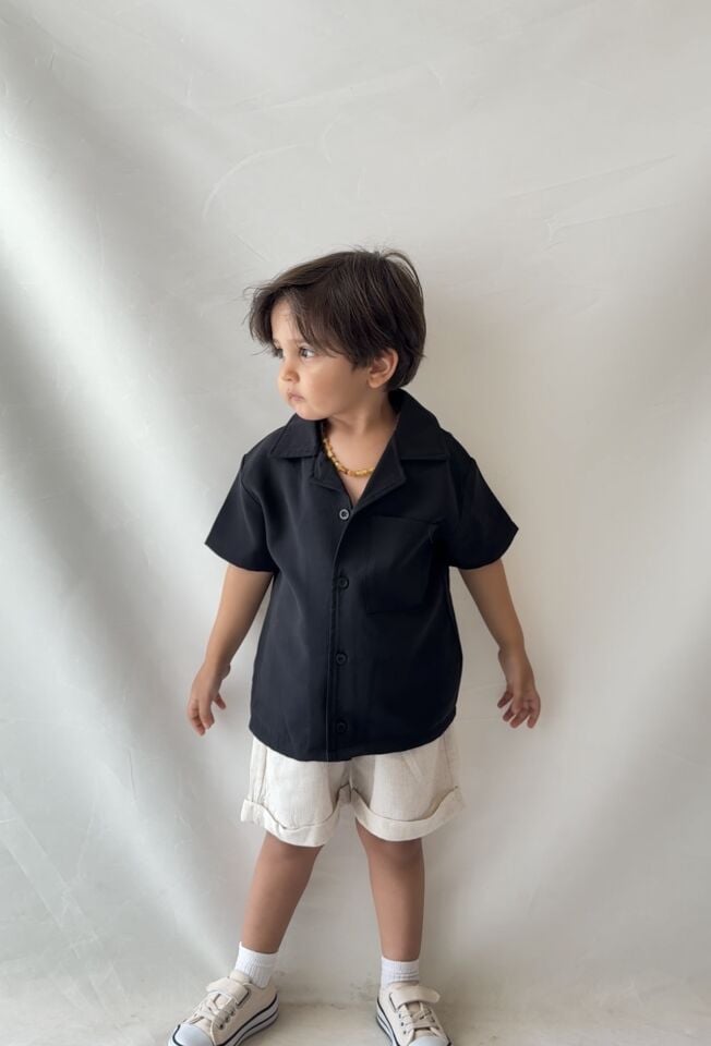 Modal Keten Siyah Takım 9-10 YAŞ