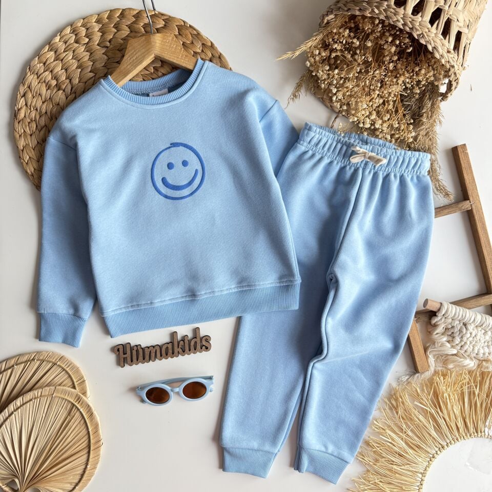 Smile Baskılı Takım 7-8 YAŞ