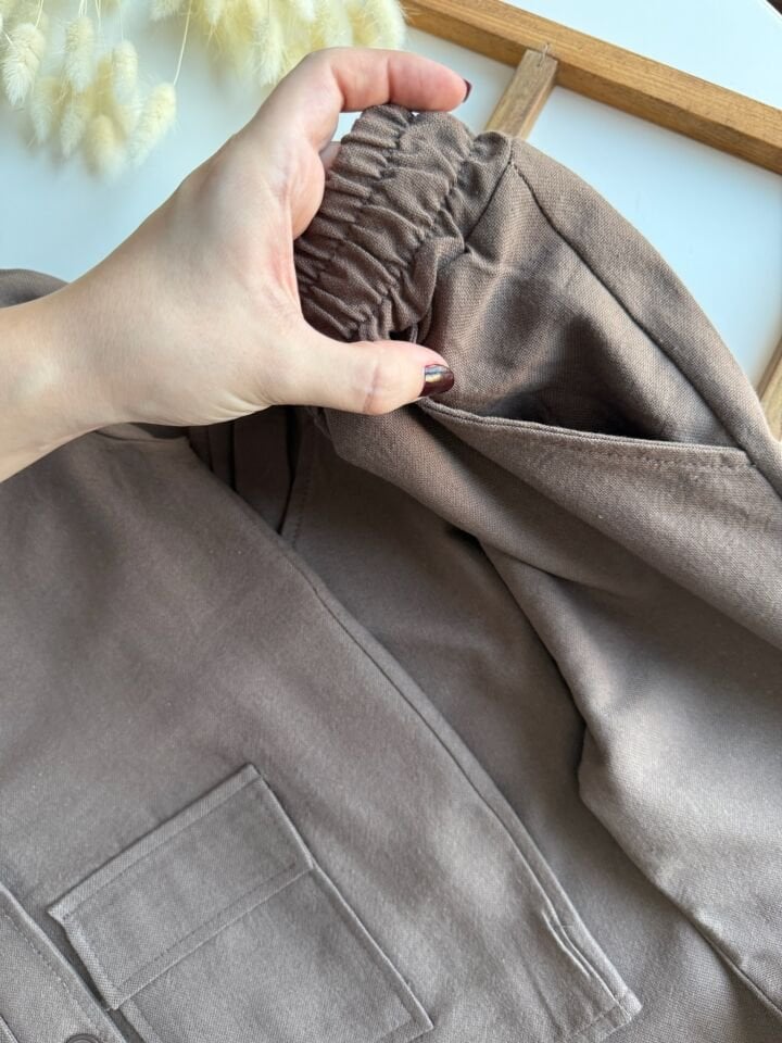 Kahve Ceketli Takım 9-10 YAŞ