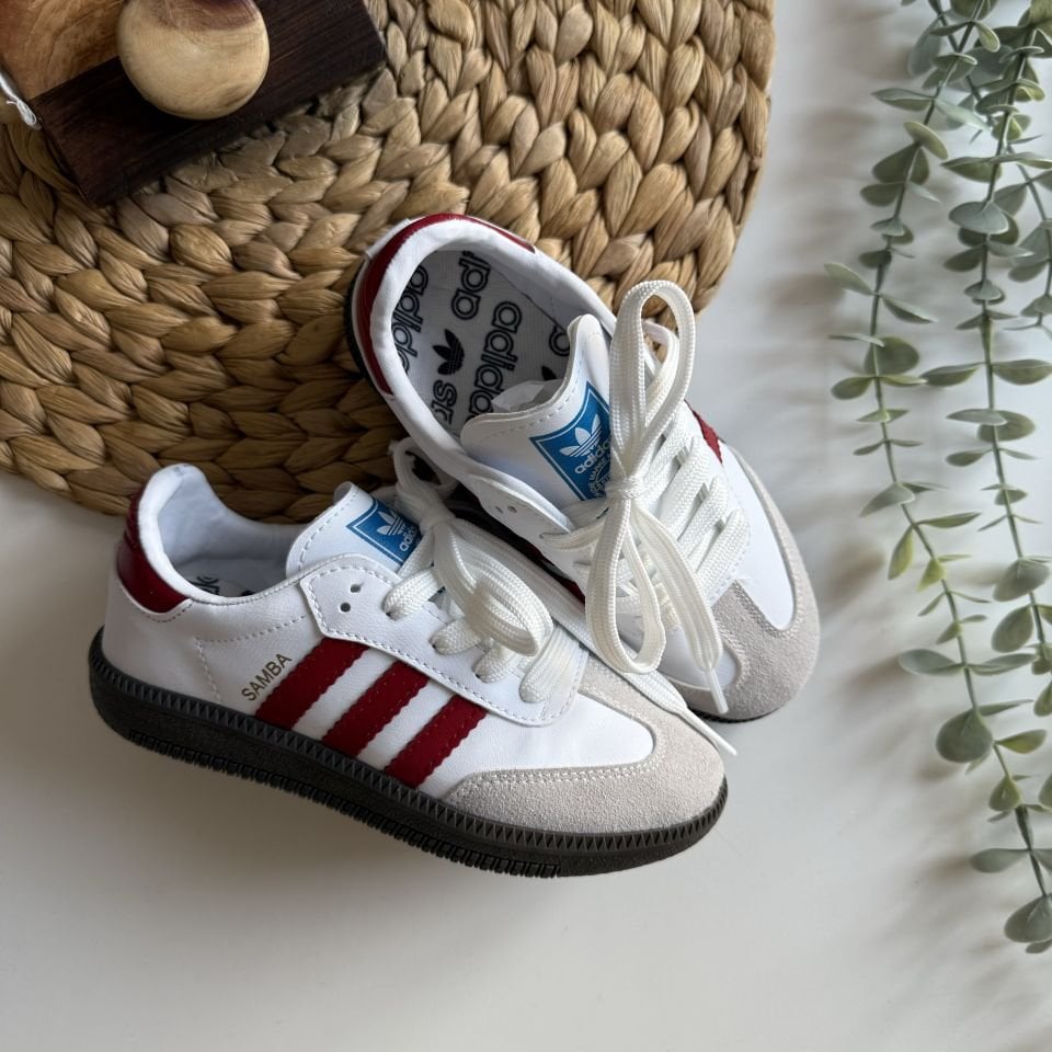 SMB Beyaz-Kırmızı Sneakers