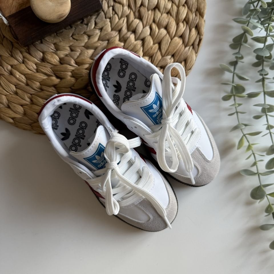 SMB Beyaz-Kırmızı Sneakers