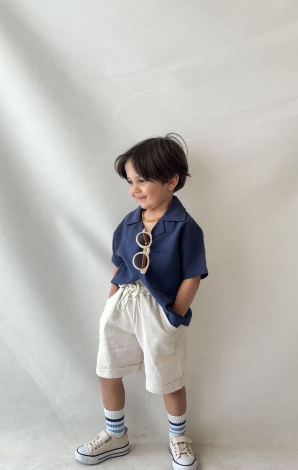 Modal Keten Lacivert Takım 9-10 YAŞ