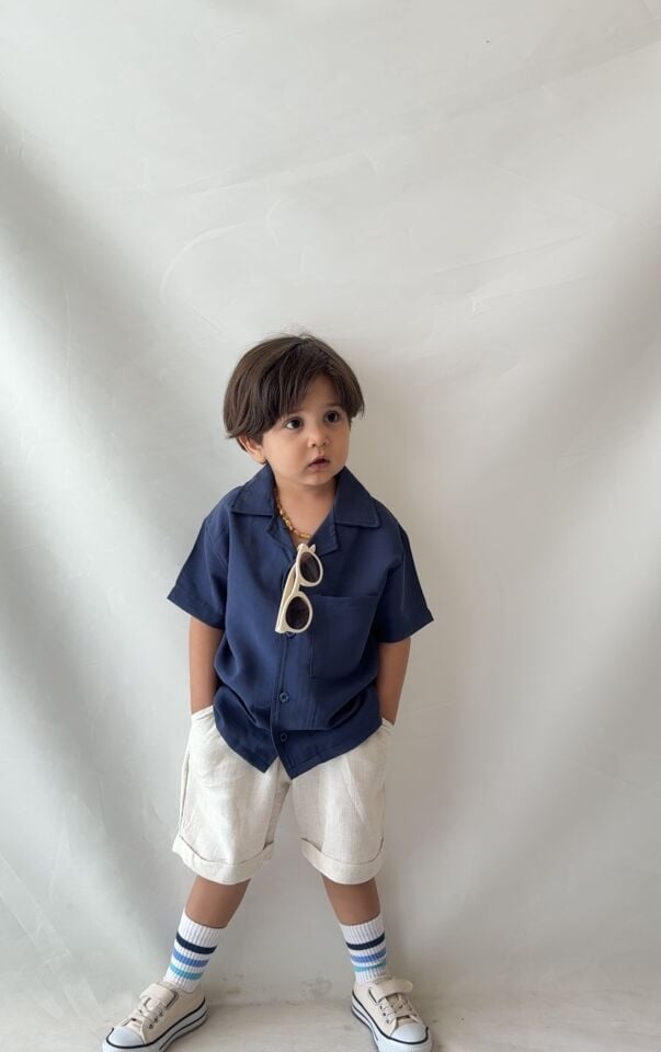 Modal Keten Lacivert Takım 9-10 YAŞ