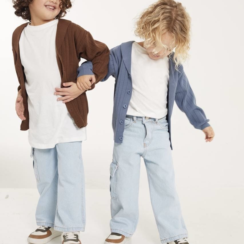 Hırka&Denim Jean Mavi Takım
