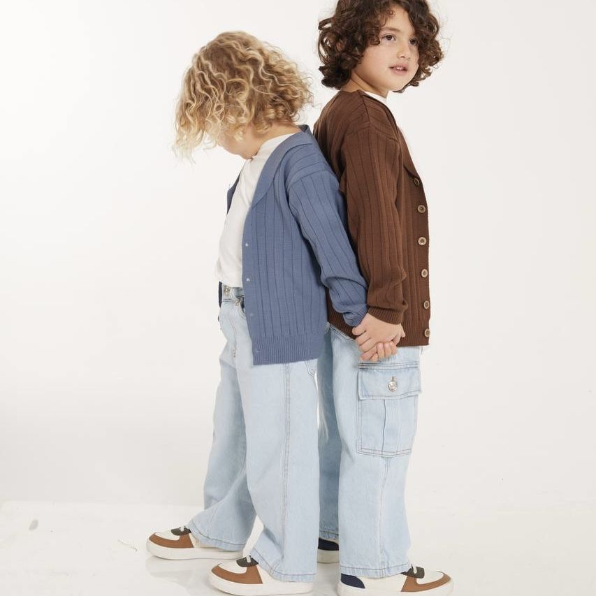 Hırka&Denim Jean Mavi Takım