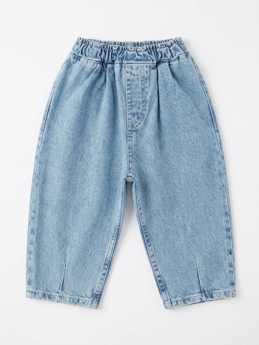 Denim Mavi  Pantolon 6-7 YAŞ