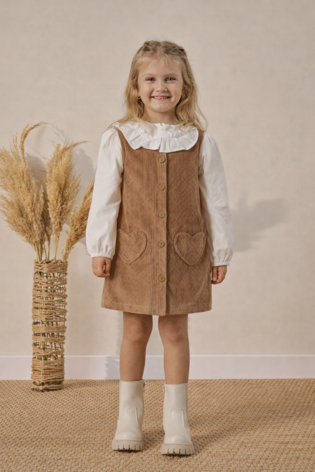 Kadife Gömlek /Jile 5 YAŞ