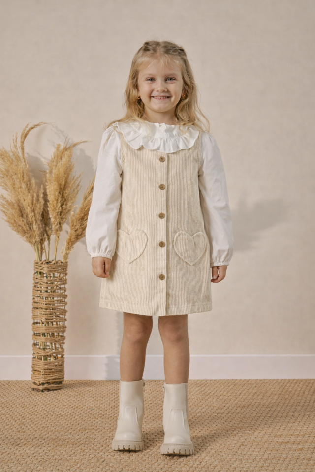 Kadife Gömlek /Jile 3 YAŞ