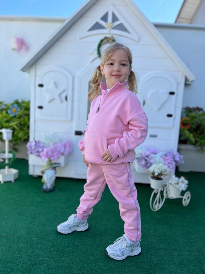 3 İplik Pembe Takım 4-5 YAŞ