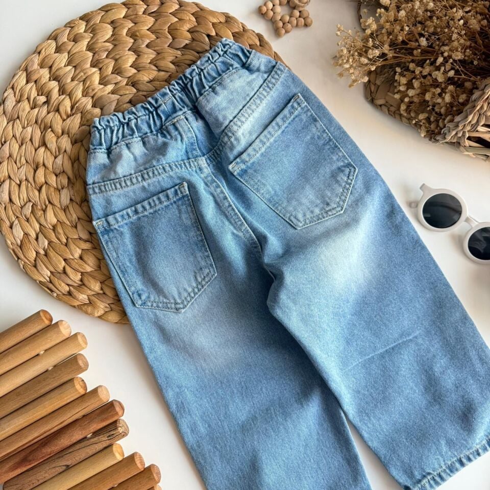 Yırtık Laciel Unisex Model Jean 6-7 YAŞ