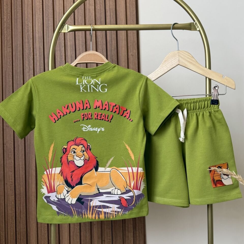 Lion King Baskılı Takım