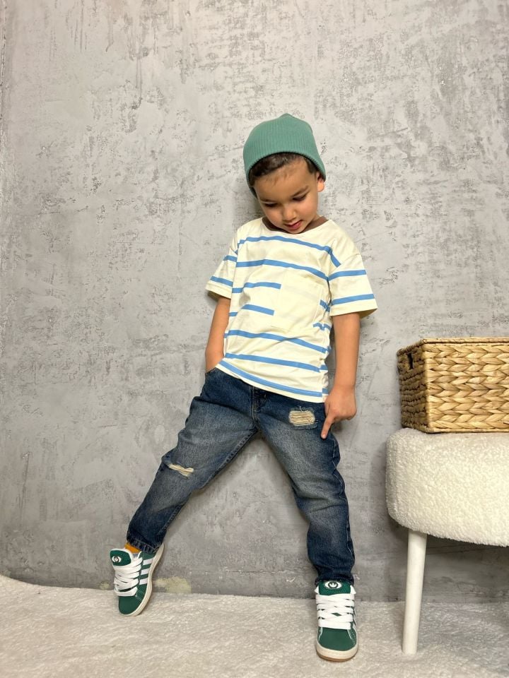 Basic Çizgili Takım 4-5 YAŞ