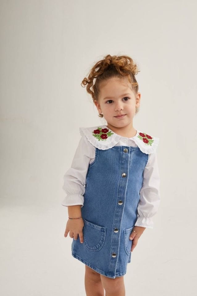 Denim Gömlekli Jile